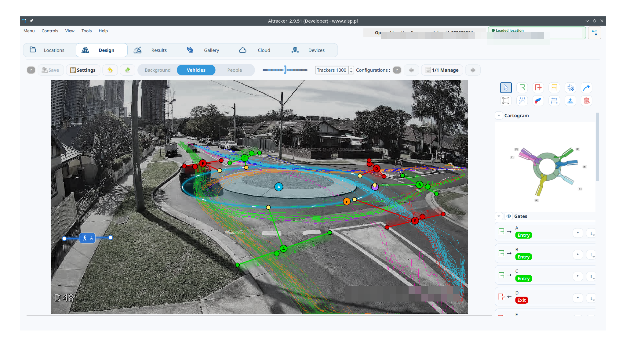AITracker - How to configure traffic measurement?