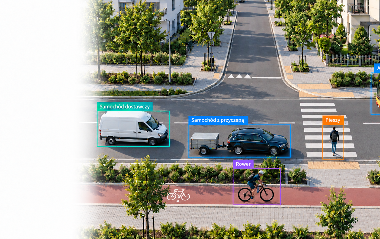 Recognition of road users by the AISP system