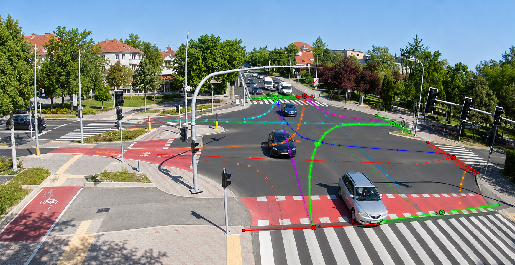 Traffic analysis frames in AITracker 3.0