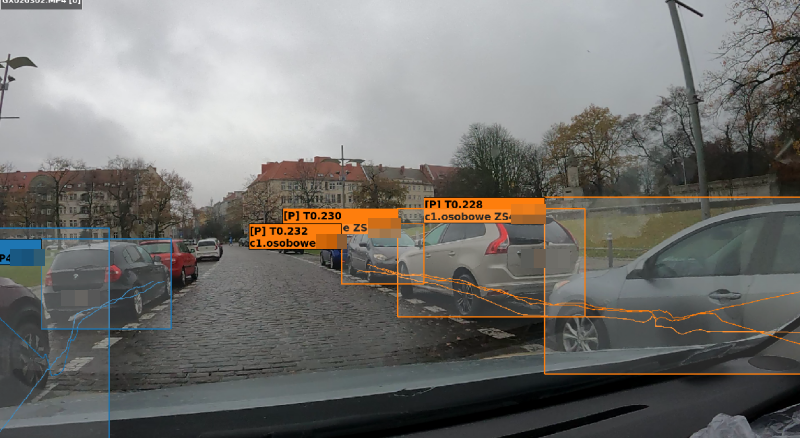 Correct camera installation for ALPR when measuring parking time