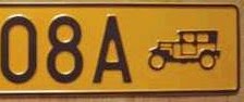 Types of license plates