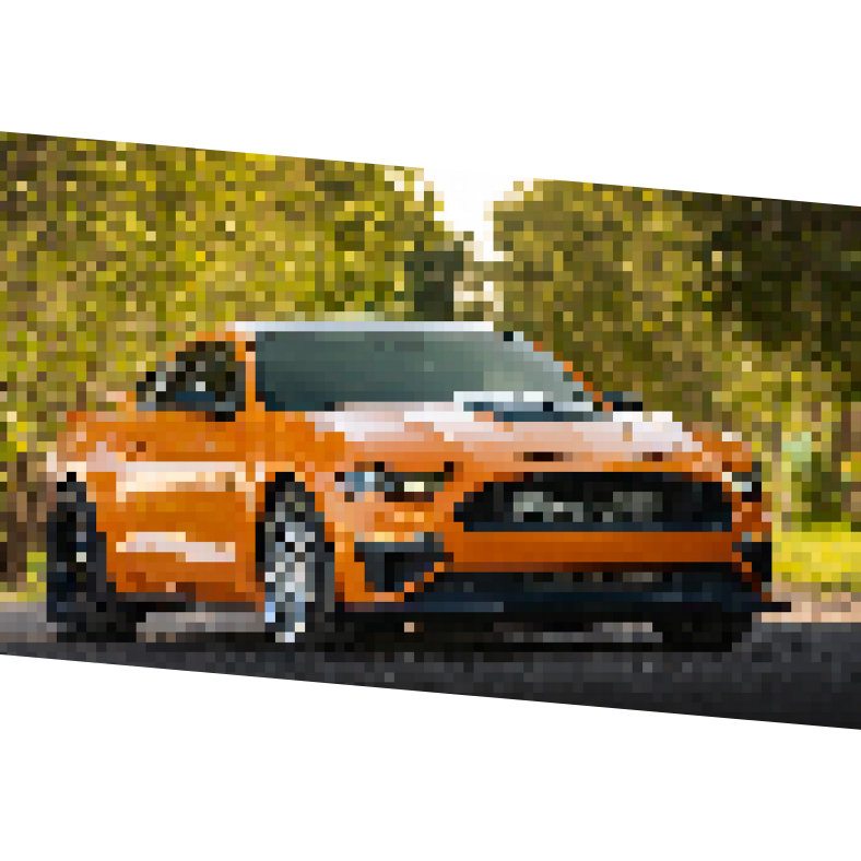 Effect comparison: pixelation