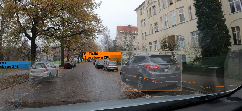 Correct camera installation for ALPR when measuring parking time